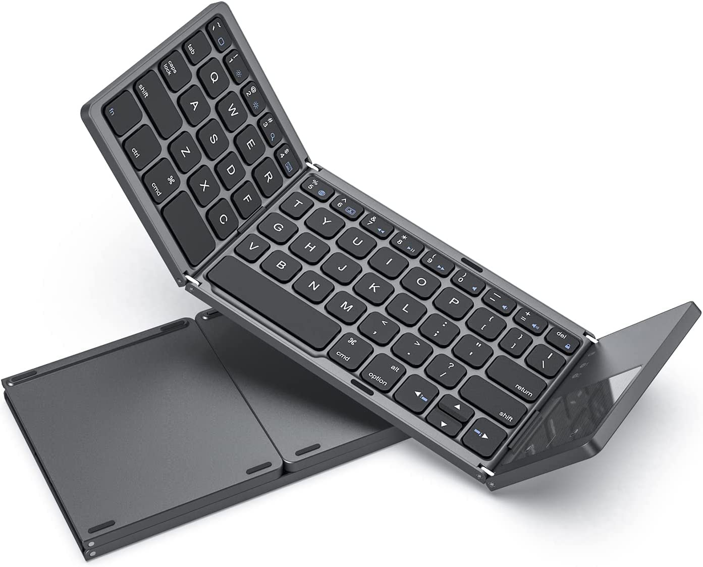 Foldable Bluetooth Keyboard with Touchpad