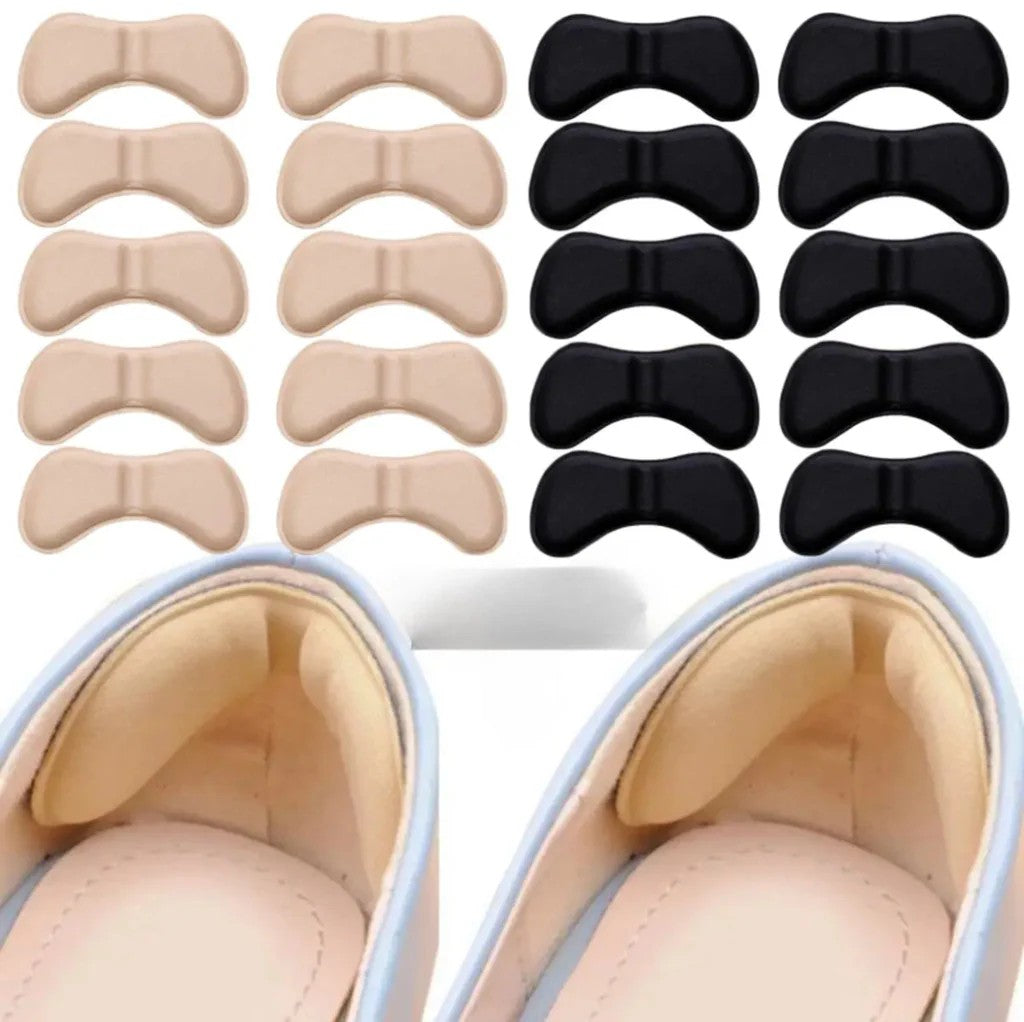 Butterfly Heel Cushion Pads – Anti-Slip Heel Protectors for Shoes (1 Pair)