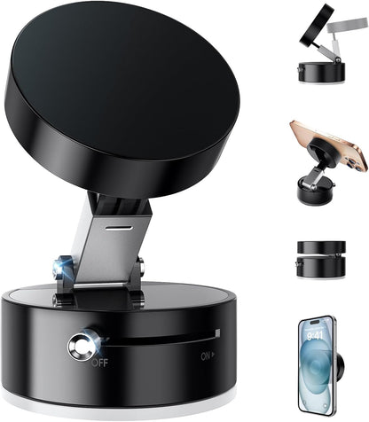 360° Vacuum Magnetic Phone Holder