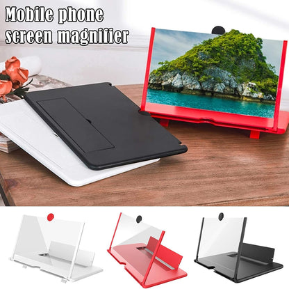 F3 Mobile Screen Magnifier – Foldable 3D HD Smartphone Screen Enlarger