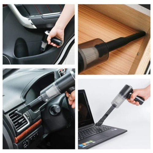 3-in-1 Handheld Vacuum Cleaner – Portable Wireless Car & Home Cleaning Vacuum