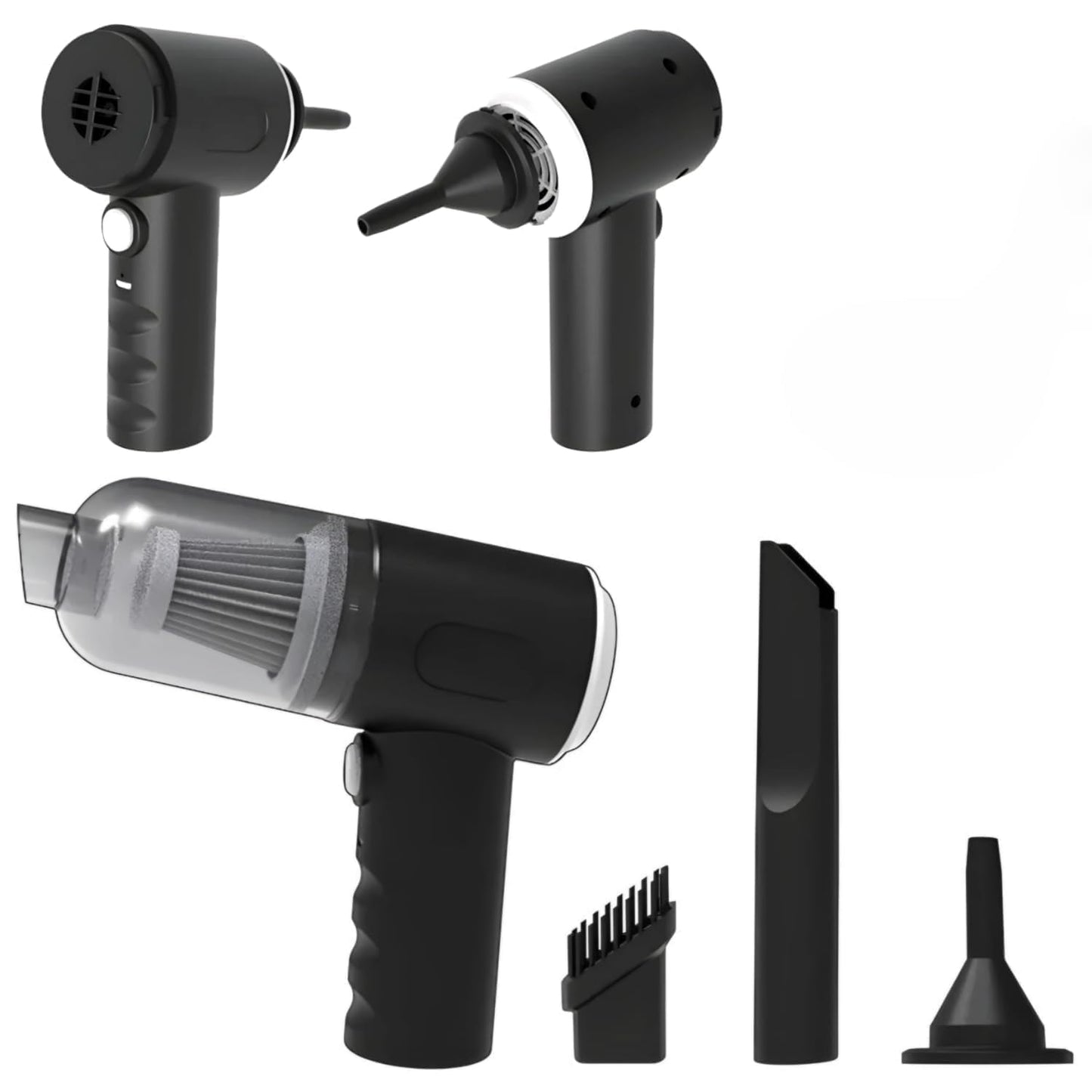3-in-1 Handheld Vacuum Cleaner – Portable Wireless Car & Home Cleaning Vacuum
