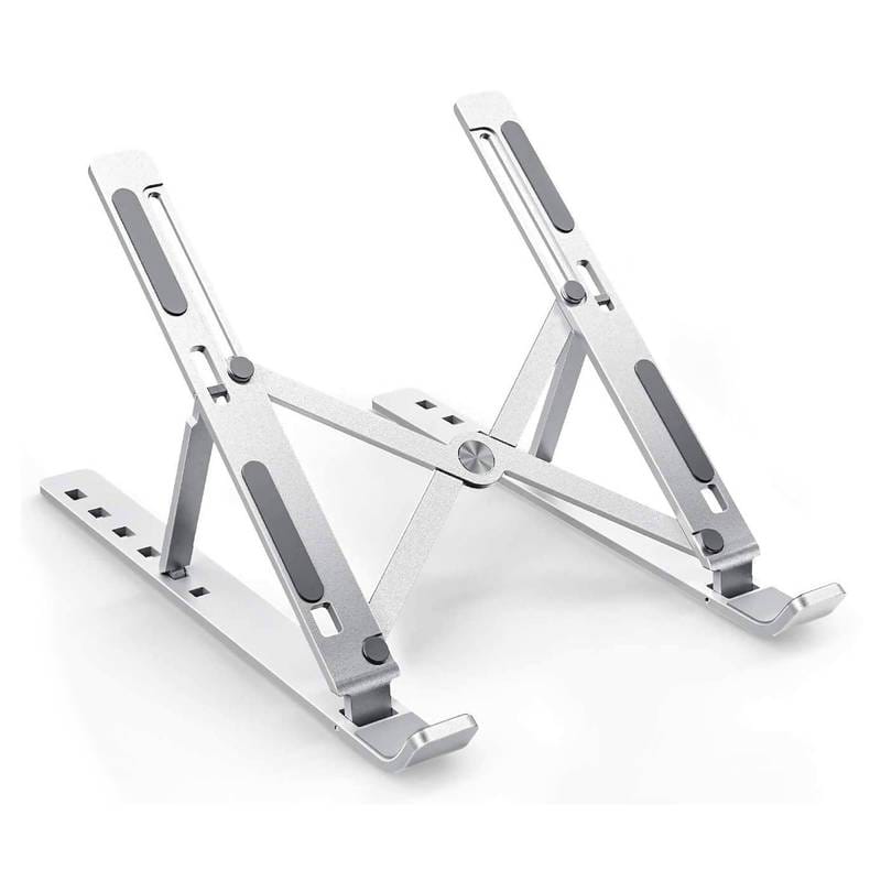 Folding Adjustable Aluminum Laptop Stand – Portable Ergonomic Laptop Holder