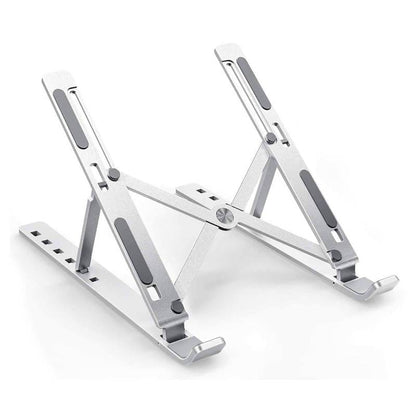 Folding Adjustable Aluminum Laptop Stand – Portable Ergonomic Laptop Holder