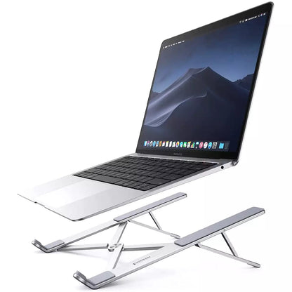 Folding Adjustable Aluminum Laptop Stand – Portable Ergonomic Laptop Holder